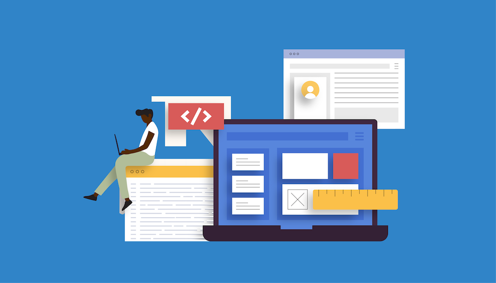 content management system graphic