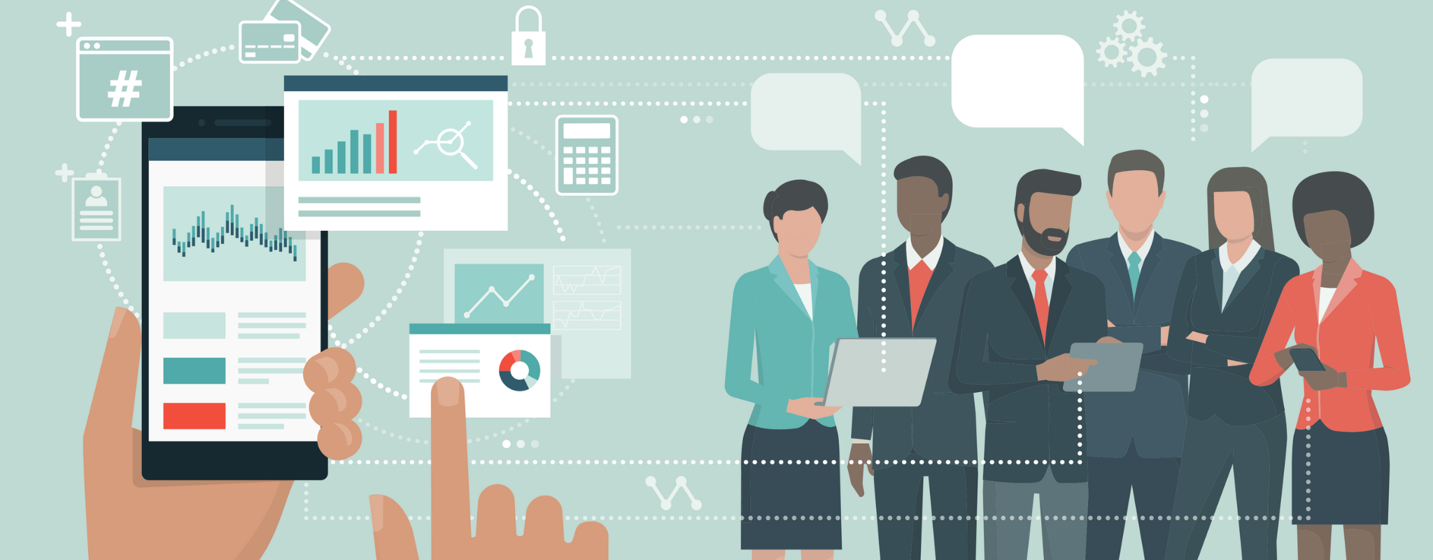 orthodontist networking with colleagues and ortho marketing agencies like enox media