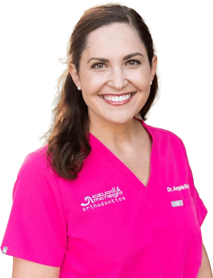 Dr. Angie McNeight of Caudill & McNeight Orthodontics, client testimonial for eNox Media marketing services.