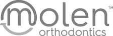 Molen Orthodontics logo, grayscale, client of eNox Media